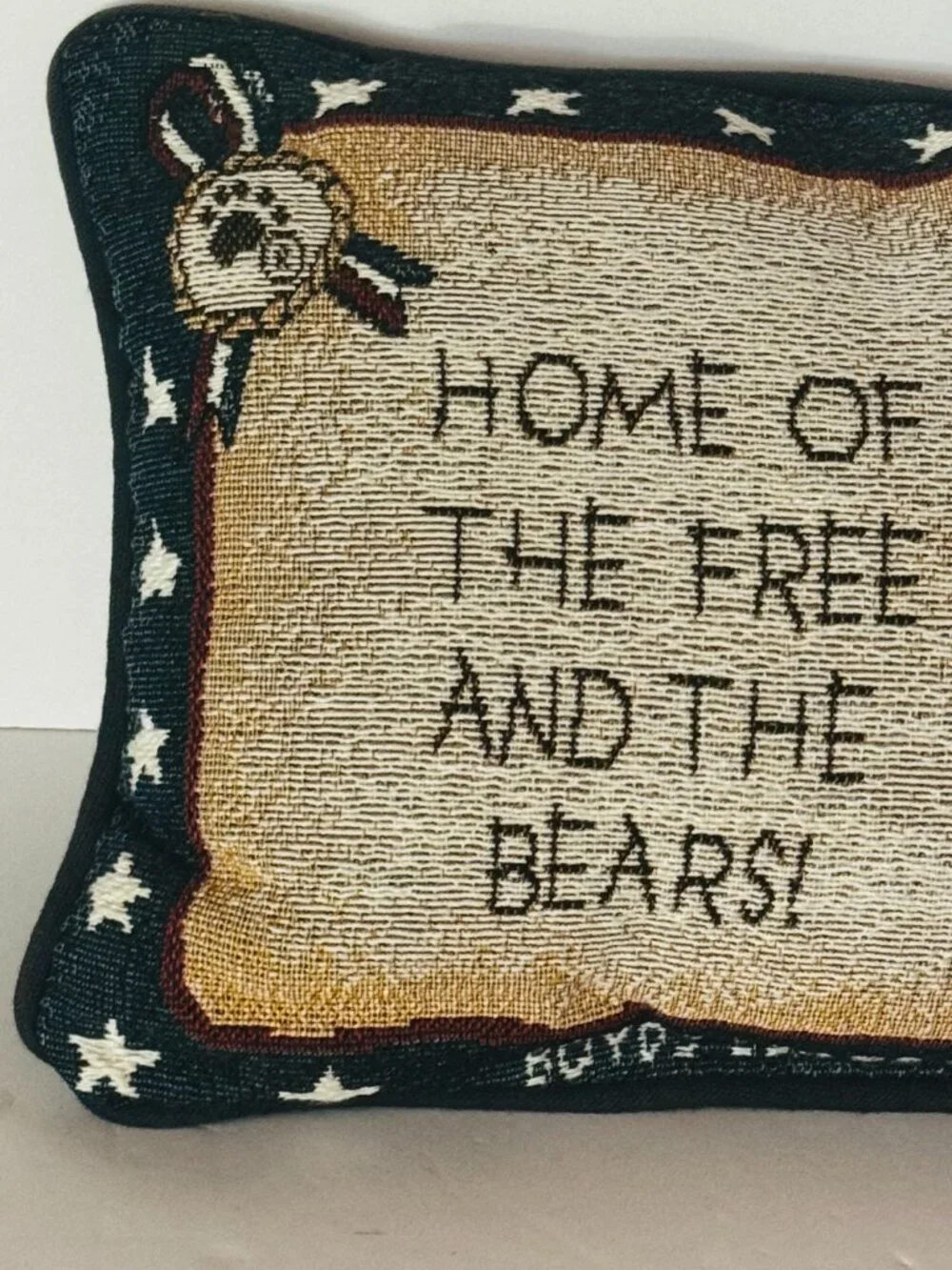 Vtg Boyds Bears Home of the Free 12x7